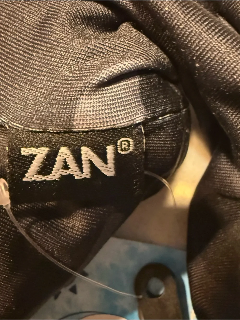 NWT- ZAN Unisex Headgear Arctech Sport Visor in Black-UVF 50-Black Camo-Floats